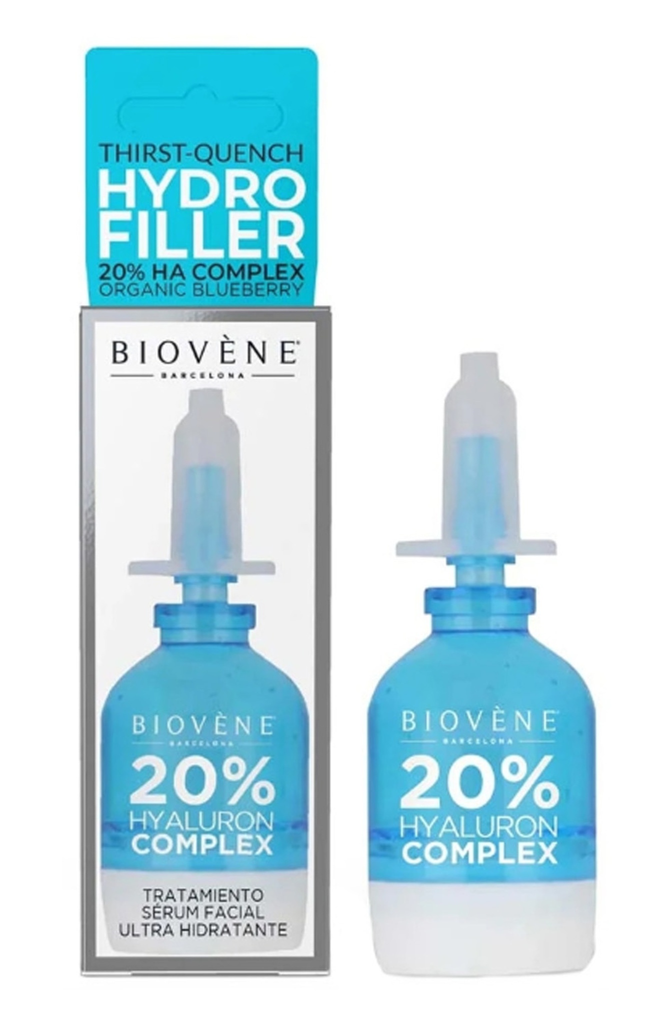 Biovene Hydro Filler Thirst-quench 20% Ha + Organic Blueberry Facial Serum Treatment