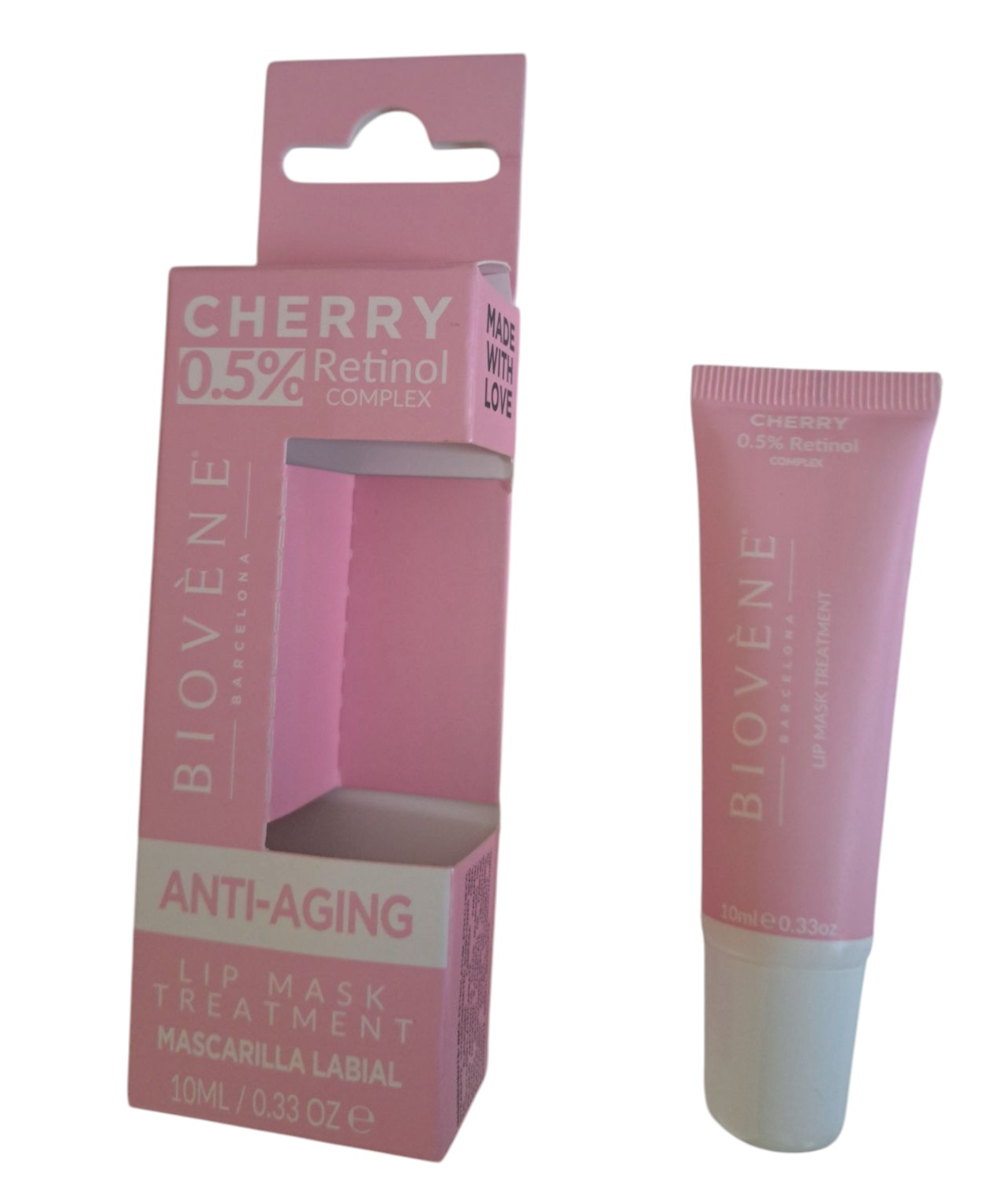 Biovene Lip Mask Treatment Retinol Complex 0.5% Cherry