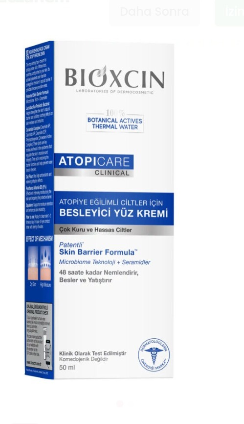 Bioxcin Atopicare Face Cream