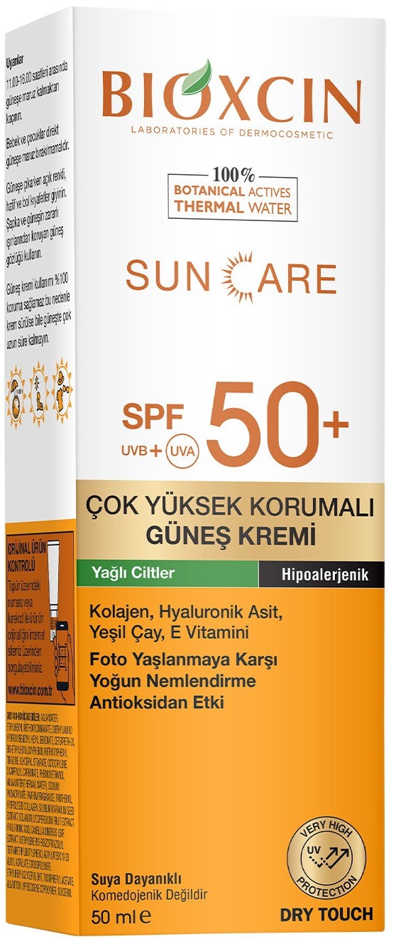 Bioxcin Sun Care Çok Yüksek Korumalı Yağlı Ciltler Için Güneş Kremi