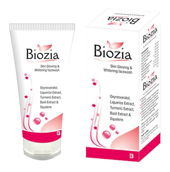 Biozia Skin Glowing And Whitening Facewash