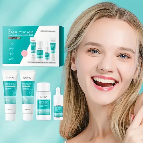 Biying 2% Salicylic Skincare Set