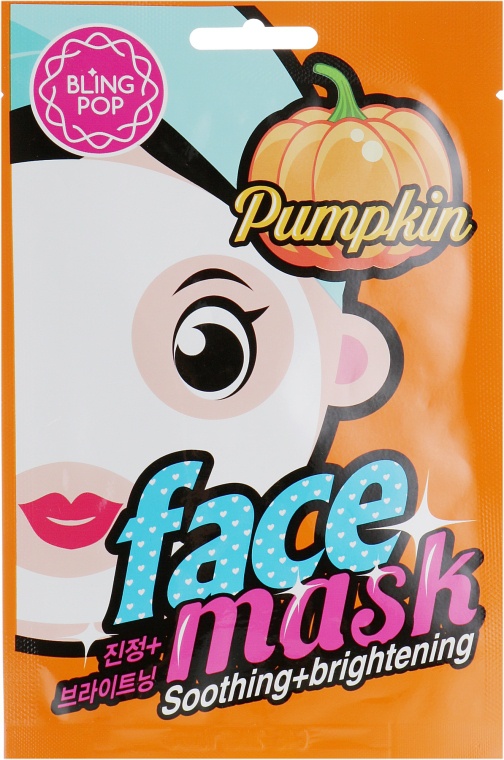 Bling Pop Pumpkin Soothing & Brightening Mask