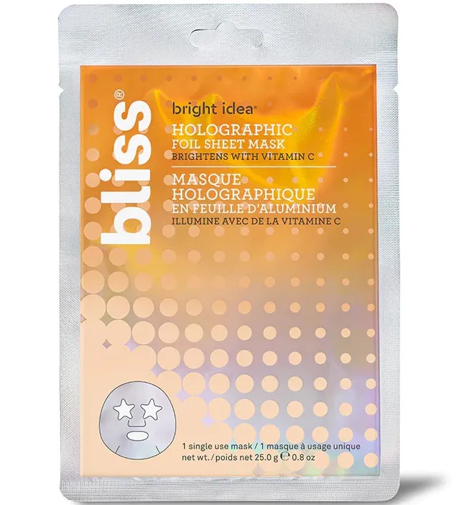 Bliss Bright Idea Holographic Foil Sheet Mask