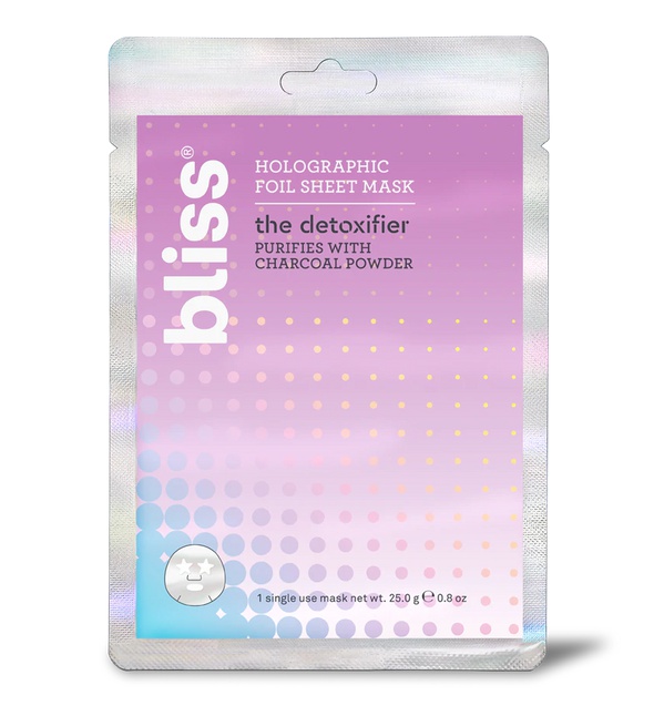 Bliss the detoxifier Holographic Foil Sheet Mask