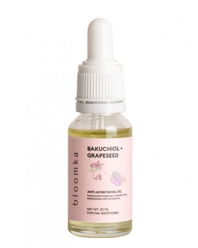 Bloomka Bakuchiol + Grapeseed Facial Oil