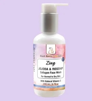 Blush Bunny Oragnics Zing Collagen Face Wash