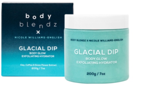 Body Blendz Glacial Dip Body Glow Exfoliating Hydrator