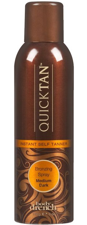 Body Drench Quick Tan Medium Dark Bronzing Spray