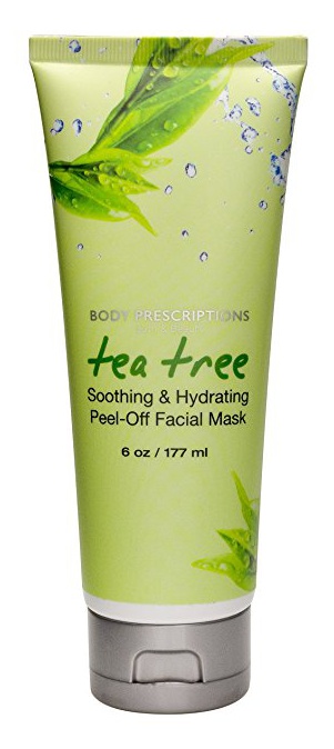 Body Prescriptions Bath & Beauty Tea Tree Soothing & Hydrating Peel-Off Facial Mask