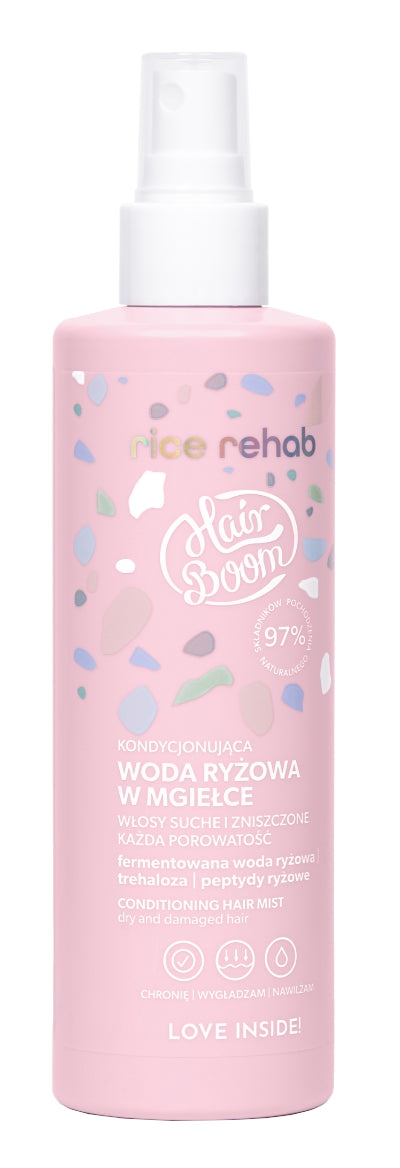 BodyBoom Hair Boom Rice Rehab Conditioning Hair Mist