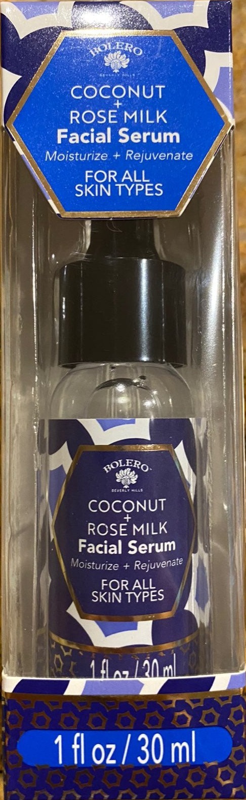 Bolero Coconut + Rose Milk Facial Serum