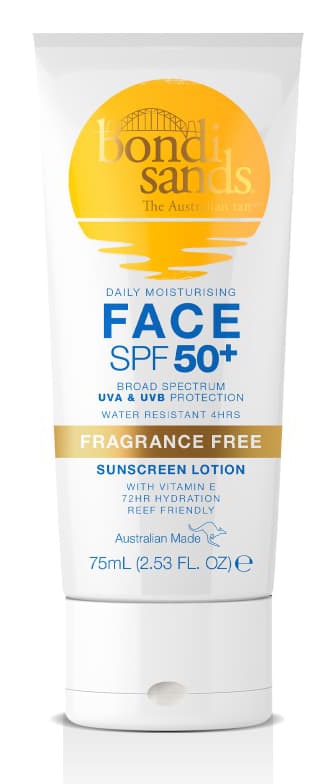 Bondi Sands Sunscreen Lotion Face Spf50+