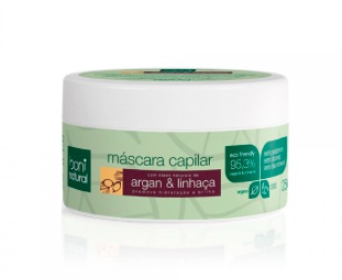 Boni Natural Máscara Capilar Argan & Linhaça