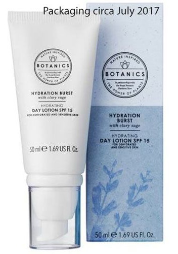 Boots Botanics Hydration Burst Day Lotion SPF15