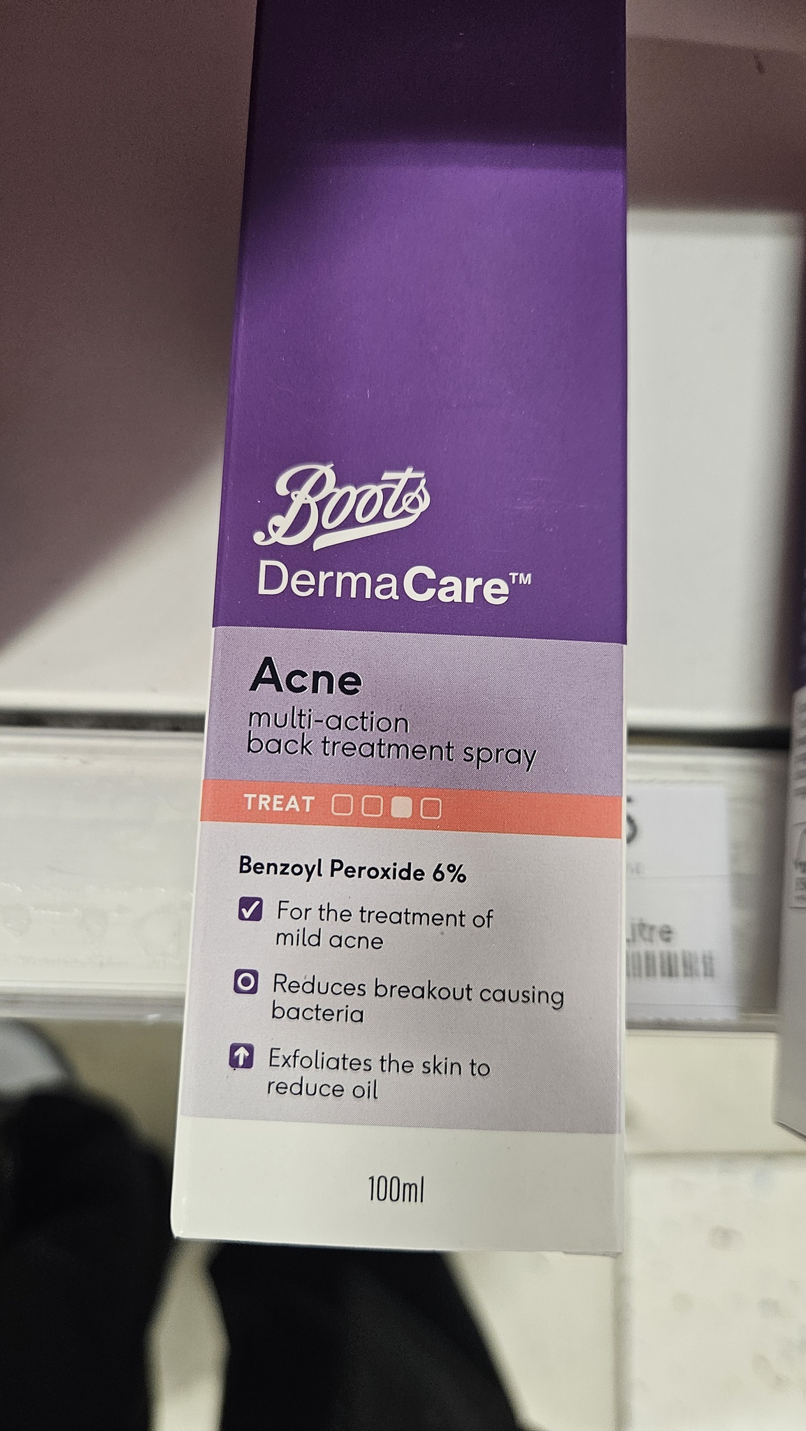 Boots Dermacare Acne Multi -action Back Treatment Spray