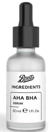 Boots Ingredients AHA BHA Serum