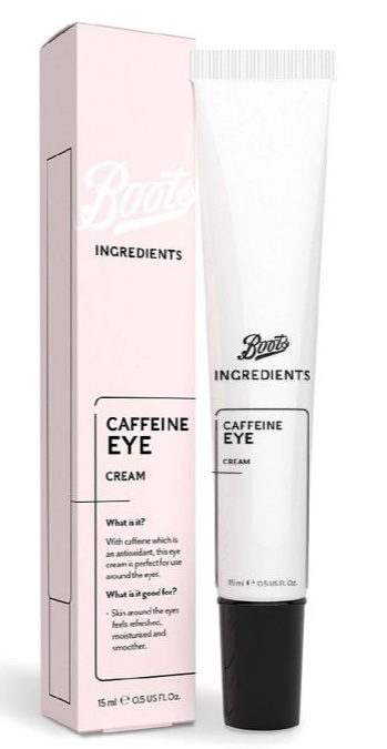 Boots Ingredients Caffeine Eye Cream