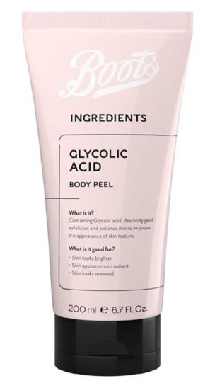 Boots Ingredients Glycolic Acid Body Peel