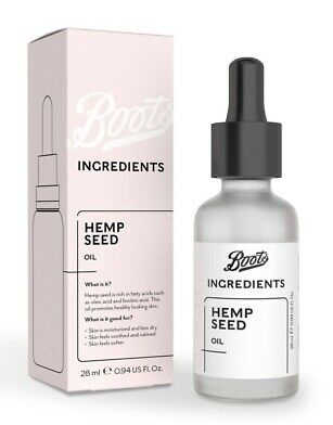 Boots Ingredients Hemp Seed Oil