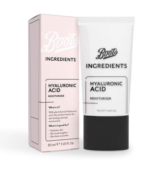 Boots Ingredients Hyaluronic Acid Moisturiser