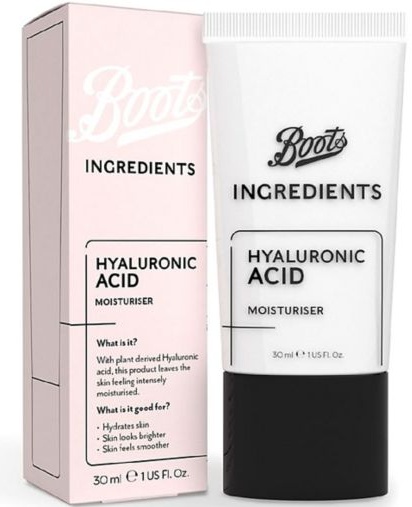 Boots Ingredients Hyaluronic Acid Moisturizer