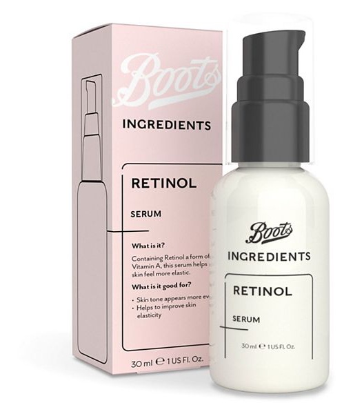 Boots Ingredients Retinol Serum 0.3%
