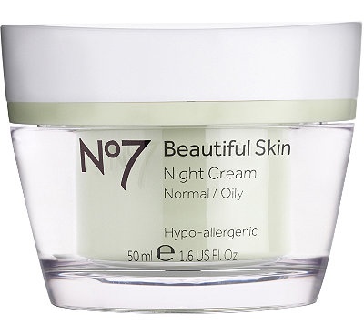 Boots No7 Beautiful Skin Night Cream Normal/Oily Skin