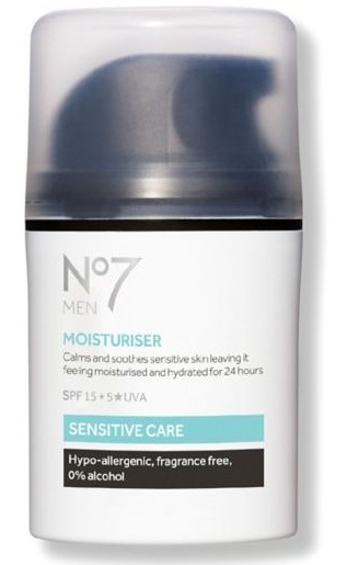 Boots No7 Men Sensitive Care Moisturiser