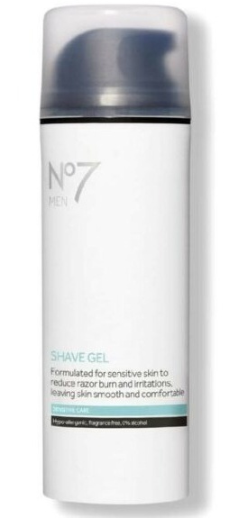 Boots No7 Men Sensitive Care Shave Gel