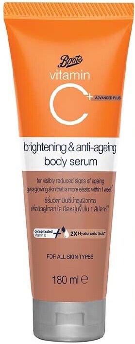 Boots Vitamin C Advanced Plus Brightening & Anti-ageing Body Serum