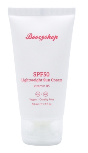 Boozyshop SPF50 Lightweight Sun Cream