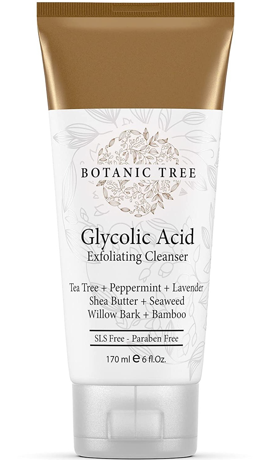 Botanic Tree Glycolic Acid Exfoliating Facial Cleanser