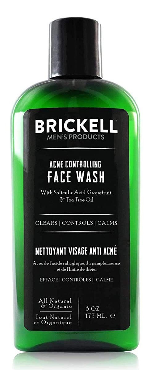 Brickell Men's Products Acne Controlling Face Wash