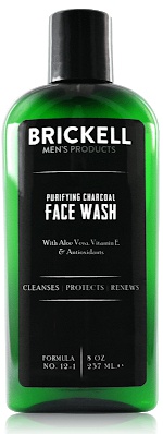 Brickell Men's Products Purifying Charcoal Face Wash For Men