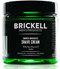 Brickell Men's Products Smooth Brushless Shave Cream For Men