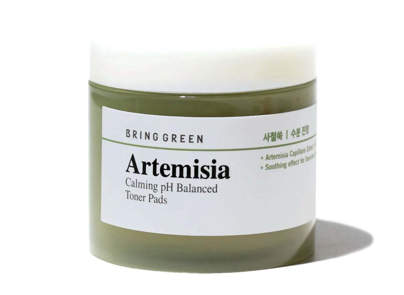 Bring Green Artemisia Calming pH Balanced Toner Pad