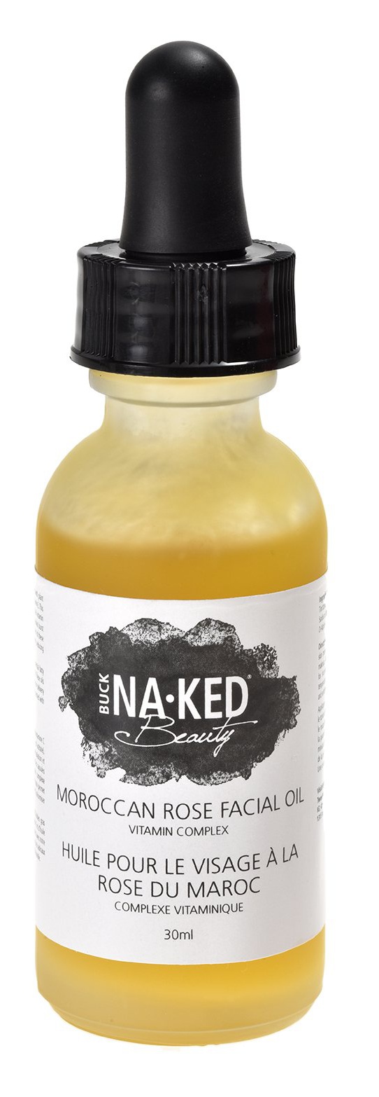 Buck Naked Soap Company Moroccan Rose Facial Oil Vitamin Complex