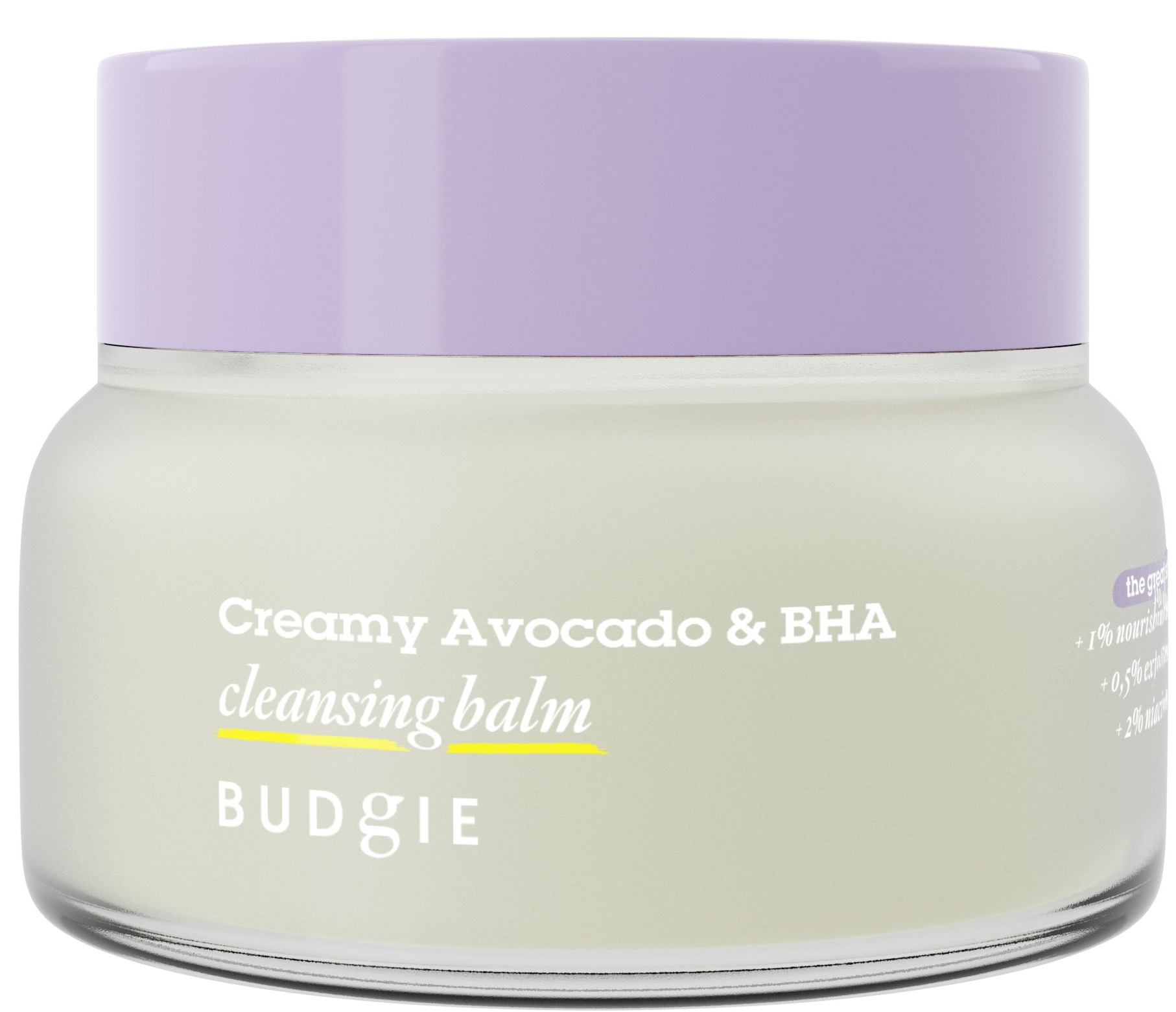 Budgie Creamy Avocado & BHA Cleansing Balm