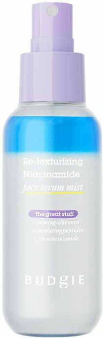 Budgie Retexturizing Niancimide Face Serum Mist
