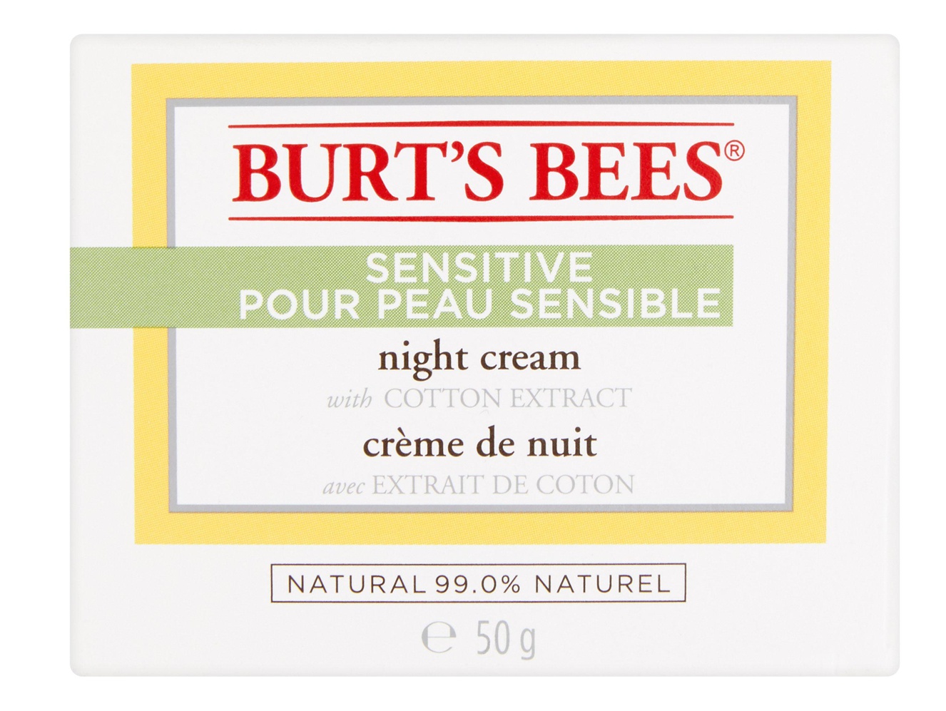 Burt's Bees Sensitive Night Cream