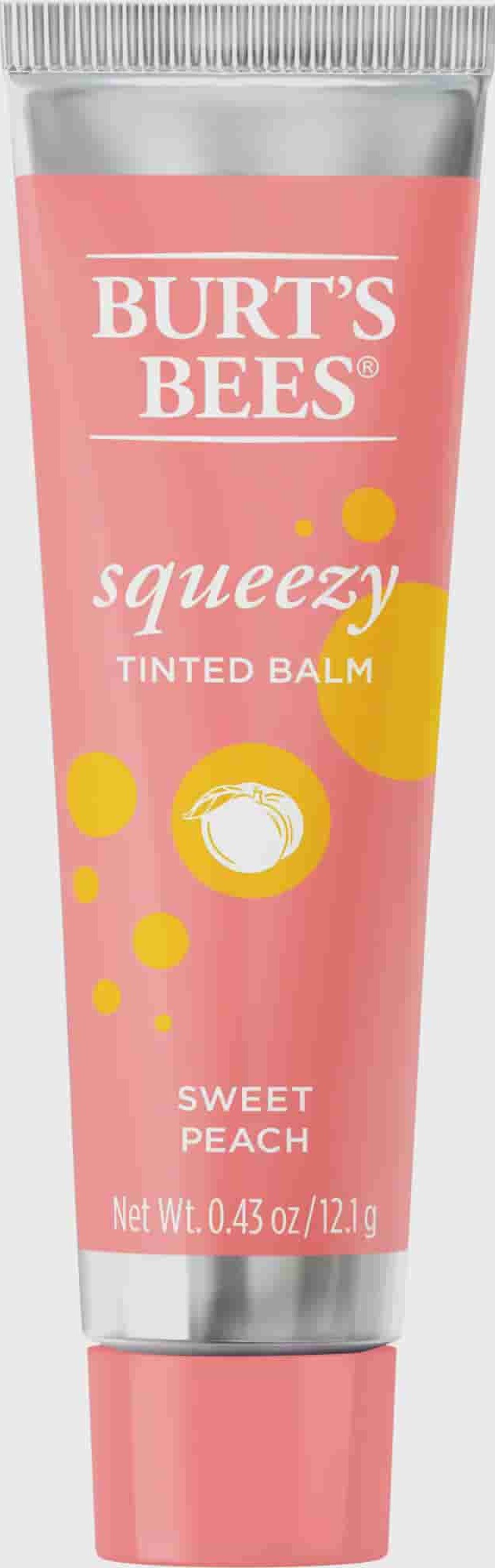 Burt's Bees Squeezy Tinted Lip Balm - Sweet Peach
