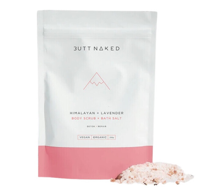 Butt Naked Himalayan And Lavender Scrub and Soak