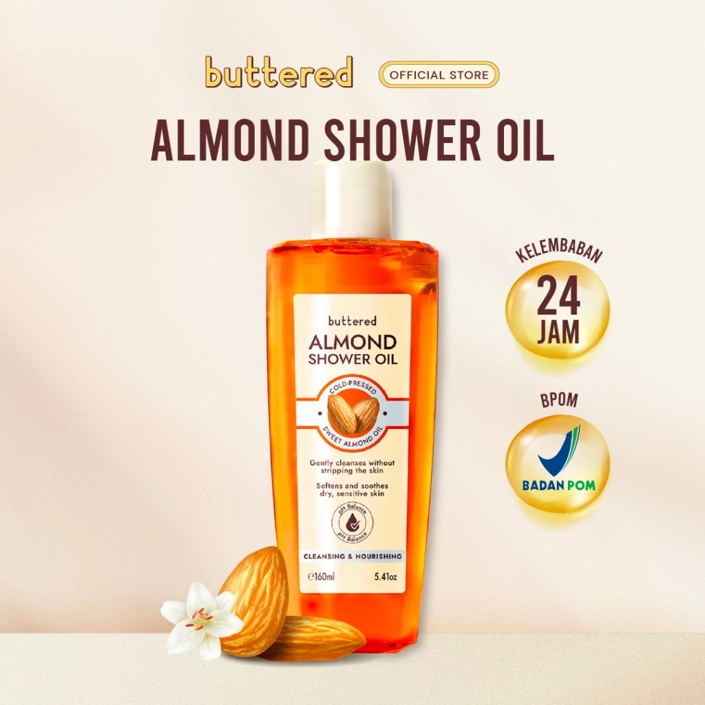 Buttered (from For Skin's Sake) Buttered Almond Shower Oil