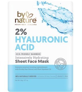By Nature 2% Hyaluronic Acid Sheet Face Mask