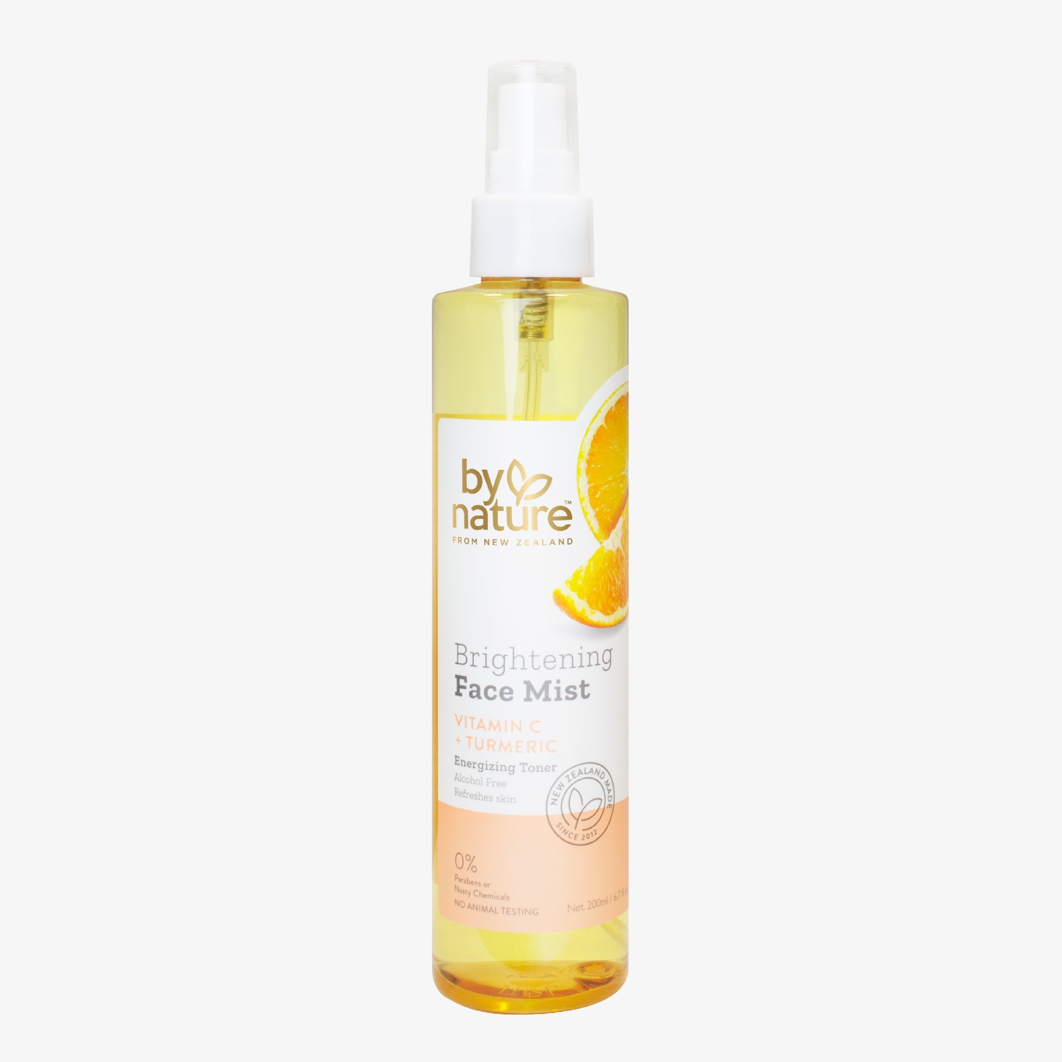 By Nature Brightening Face Mist With Vitamin C + Turmeric