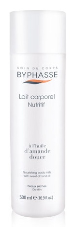 Byphasse Nourishing Body Milk Sweet Almond Oil Dry Skin