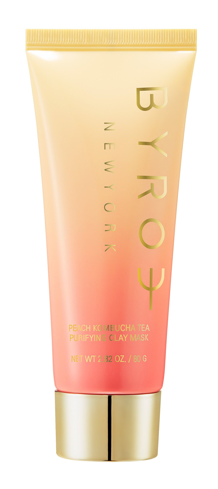 Byroe Peach Kombucha Tea Clay Mask