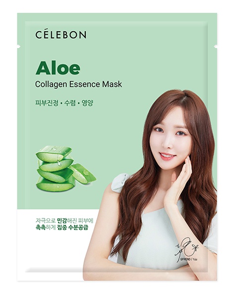 CÉLEBON Aloe Collagen Essence Mask