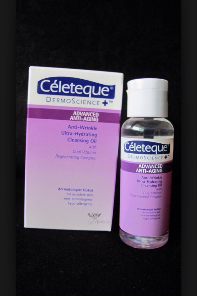 CÉLETEQUE DERMOSCIENCE ™ Advanced Anti-Aging Anti-Wrinkle Ultra Hydrating Cleansing Oil